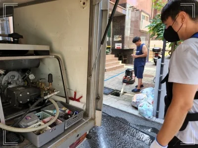 강남구 삼성동바닥 물기 원인 찾기! 누수탐지 실제 시공 후기