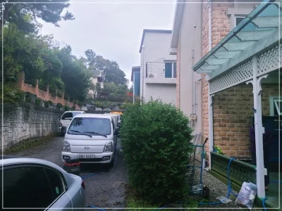 강남아랫집 천장에서 물이 떨어져 긴급출동! 누수탐지 후 배관파손 발견