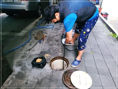안양 하수구막힘 아파트 주방 배관 막힘 깔끔하게 해결