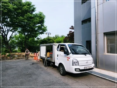 의정부 하수구막힘 욕실 배수불량 스프링 작업 후기
